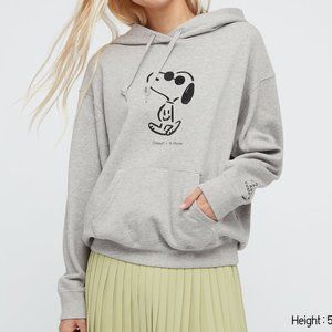 Uniqlo x Yu Nagaba x Peanuts Grey Hoodie | women size xs